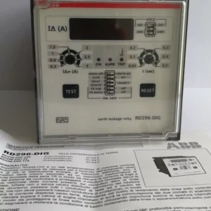 ABB 2CSG352436R1201 /RD296-DIG-115 EARTH LEAKAGE RELAY - Seller Refurbished