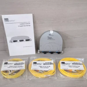 Net Optics TP-LR3-SCSLM Gigabit Fiber 10 Gigabit Fiber Splitter Slim Tap - NEW OPEN BOX