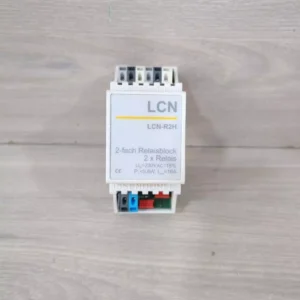 USED 1 LOT 3PCS. LCN-R2H 2-fach Relaisblock 2 x Relais