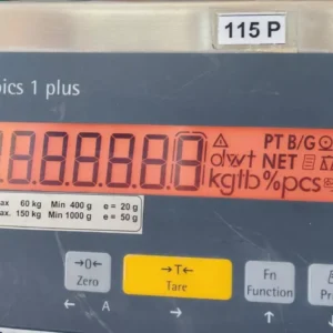 USED SARTORIUS CISL1N(TN) COMBICS 1 PLUS SCALE INDICATOR