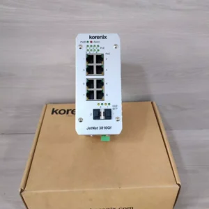 KORENIX JETNET 3810GF JETPOE INDUSTRIAL POE SWITCH -UNIT ONLY - NEW OPEN BOX