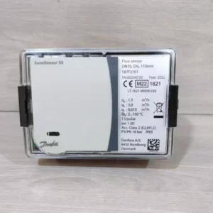 DN15 DANFOSS 187F3701 Flow sensor for heating and cooling SonoSensor30 - NEW OPEN BOX