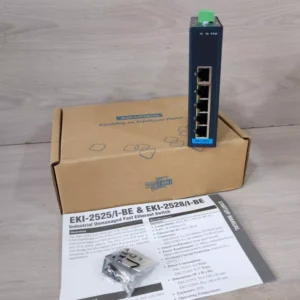 Advantech EKI-2525 5-Port 10/100Mbps Industrial Unmanaged Fast Ethernet Switch - NEW OPEN BOX