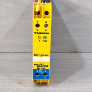 USED TURCK MK72-S10-EX0 / MK72-S10-EX0/24VDC MULTI MODULE SWITCH - W/O ANY ACSS.