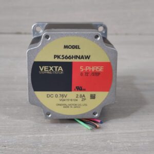 USED VEXTA ORIENTAL PK566HNAW 5-PHASE 0.72/STEP STEPPING MOTOR DC 0.76V 2.8A