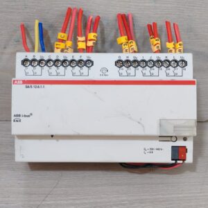 USED ABB SA/S 12.6.1.1 2CDG110154R0011 12-WAY 6A SWITCH ACTUATOR - W/O ANY ACCS.