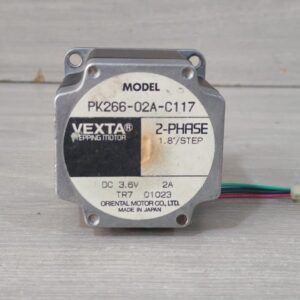 USED VEXTA ORIENTAL PK266-02A/PK266-02A-C88 2-PHASE STEPPING MOTOR 1.8/ STEP DC 3.6V