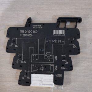 USED 1 LOT 14PCS. WEIDMULLER TRS 24VDC 1CO / 1122770000 Coupling Relay Module
