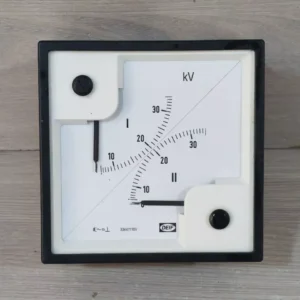 DEIF 2EVQ96 DOUBLE METER 33KV/110 V -  Seller Refurbished