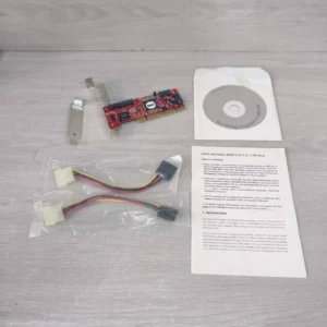 STARTECH SATA-I50 RAID 5,0+1.I. JBOD LOW PROFILE PCI HOST - NEW OPEN BOX