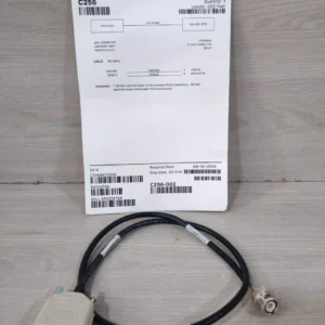 LOT 5 PCS. SEL C256 BNC Connector 9-Pin 002 Feet / 2 Feet - New No Box