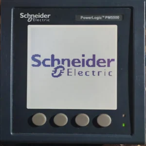 USED SCHNEIDER ELECTRIC POWERLOGIC PM5500 METSEPM5560 V02.01. 00HW:E1 POWER METER