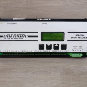 USED CYBER SCIENCES SER-3200-PTP CYTIME EVENT RECORDER H/W VERSION: C2