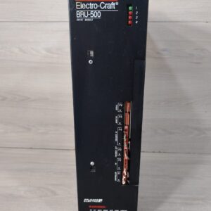 USED ELECTRO-CRAFT BRU-500 DM-100 P/N 9101-0312 REV G DRIVE MODULE - W/O ANY ACCS.