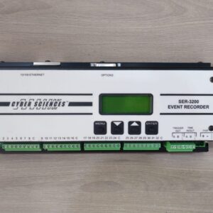 USED CYBER SCIENCES SER-3200-PTP CYTIME EVENT RECORDER H/W VERSION: C1