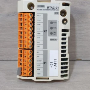 USED ABB RTAC-01 / RTAC-01 REV.F PULSE ENCODER INTERFACE MODULE - W/O ACCS.