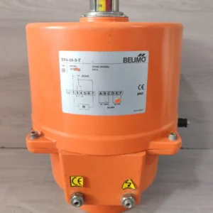 USED BELIMO SY4-24-3-T ROTARY ACTUATOR 400Nm AC/DC 24V OPEN/CLOSE 3PT. 20S 2X SPDT