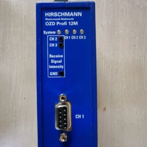 USED HIRSCHMANN OZD PROFI 12M G11 FIBEROPTIC MODULE PROFIBUS
