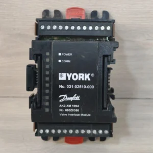 USED YORK DANFOSS AK2-XM109A VALVE INTERFACE MODULE- WITH RUSTY PART