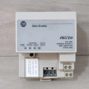 USED Allen-Bradley 1794-ASB Ser E Flex I/O 24 VDC Power Supply Rio Adapter FW H