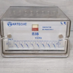 USED ARTECHE BJ8 110V 50/60Hz RELAY - W/O ANY ACCS.