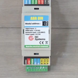 USED GC Systems ABR DIN Module 3-digital Input Power Supply