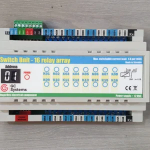 USED GC SYSTEMS MAGICBUS ELECTRICAL COMPONENT SWITCH UNIT-16 RELAY ARRAY 12V-W/O ACCS
