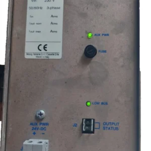 USED MOOG DBM 04-ADR CY2005 3PHASE 230V 50-60Hz POWER SUPPLY- TRIED & TESTED