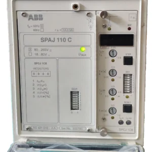 USED ABB SPAJ 110C/SPAJ 110 C-AA / RS 41 010-AA REV. A SUBSTATION AUTOMATION 80-265V