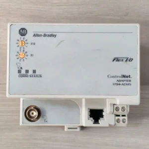 USED Allen-Bradley 1794-ACN15 Ser D ControlNet Adapter PN-62520 F/W 10.3