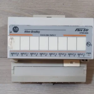 USED Allen-Bradley 1794-IE8 Ser.B Analog Input Module W/ 1794-TBN Ser.A 96174274 Base