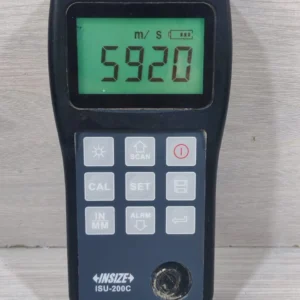 USED ULTRASONIC THICKNESS GAUGE INSIZE ISU-200C 2 X 1.5 V - TRIED & TESTED