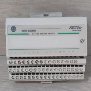 USED Allen-Bradley 1794-OB16 Ser.A 96221875 Rev.C01 w/1794-TB3 Ser.A 96145475 Rev.A01