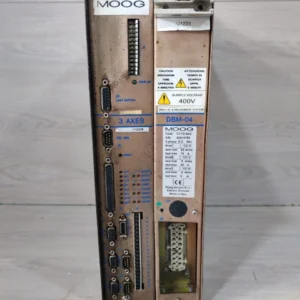 USED MOOG DBM-04 CY1319AE 3-PHASE 3 AXIS 400V POWER SUPPLY