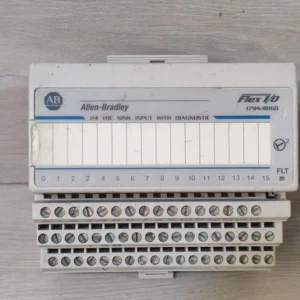 USED Allen-Bradley 1794-IB16D Ser.A Flex I/O 10000016486/01 W/ 1794-TB3 Ser.A Base
