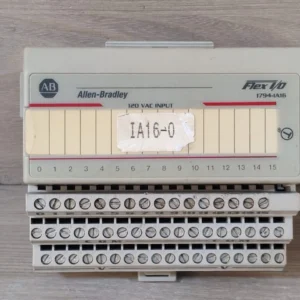 USED Allen-Bradley 1794-IA16 Ser.A 95690801 Rev.A01 W/ 1794-TB3 Ser.A 96145475 Base