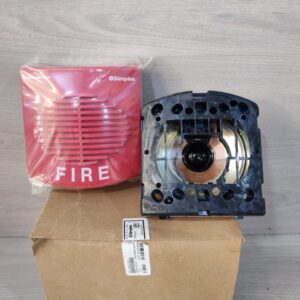 SIMPLEX SPEAKER 25V/70VRMS RED TRUE ALERT PN:0626594 PID:4902-9716 / NEW OPEN BOX