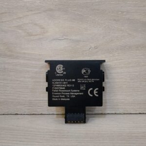 FISHER ROSEMOUNT KL4501X1-BH1 ADDRESS Plug No.8 12P4983X402 REV. G / NEW WITHOUT BOX