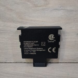 FISHER ROSEMOUNT KL4501X1-BG1 ADDRESS Plug No.7 12P4983X232 REV. E / NEW WITHOUT BOX