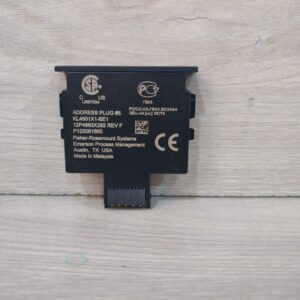 FISHER ROSEMOUNT KL4501X1-BE1 ADDRESS Plug No.5 12P4983X292 REV. F / NEW - OPEN BOX