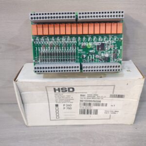 HSD H0102DE262D0 PE262D P260 CONTROLLER BOARD - NEW OPEN BOX