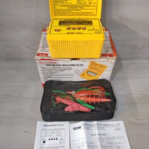 SEW STANDARD 2804 IN HIGH VOLTAGE DIGITAL INSULATION TESTER - NEW OPEN BOX