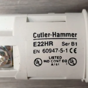 Lot 2 pcs Eaton Cutler-Hammer E22HRP2X8 Red Monoblock Indicating Light Unit / NEW