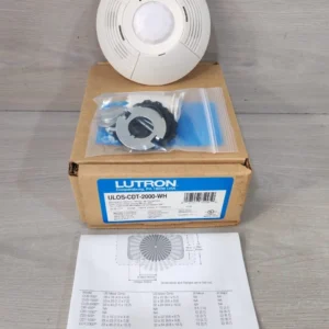 Lutron ULOS-CDT-2000-WH Occupancy Sensor / NEW - OPEN BOX