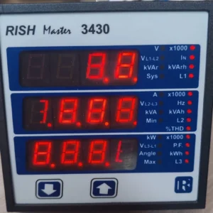 USED Rish Master 3430 Multi-Function Meter 300V-Tried & Tested