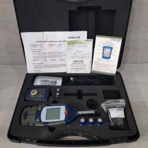 CASELLA CEL-246 SOUND LEVEL METER & CALIBRATOR CEL-120/2-NEW W/ INCOMPLETE ACCS / NEW - OPEN BOX