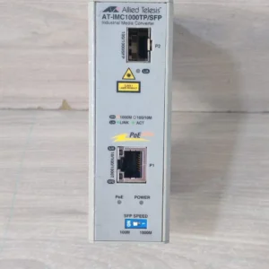 USED Allied Telesis AT-IMC1000TP/SFP MEDIA CONVERTER 48VDC - W/O ANY ACCS.
