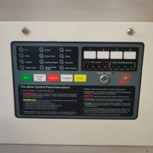 USED Fire Guard FG4Z-R Conventional Panel 4 Zone Fire Alarm Control Panel