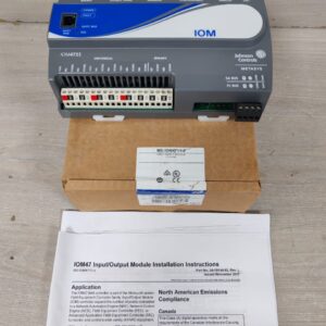 JOHNSON CONTROLS MS-IOM4711-0 INPUT/OUTPUT MODULE 17 POINT / NEW WITH FILTHY BOX