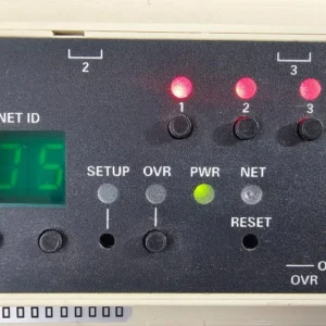 USED CRESTRON DIN-4DIMFLV4 P/N:6501749 0-10VDC FLUORESCENT DIMMING MODULE 240V